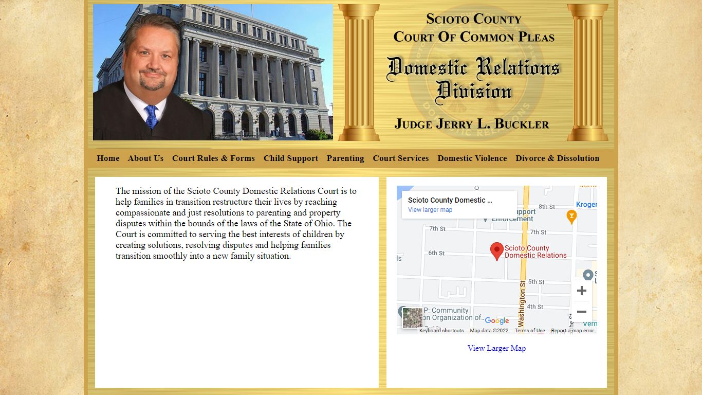 Domestic Relations Court of Scioto County Ohio